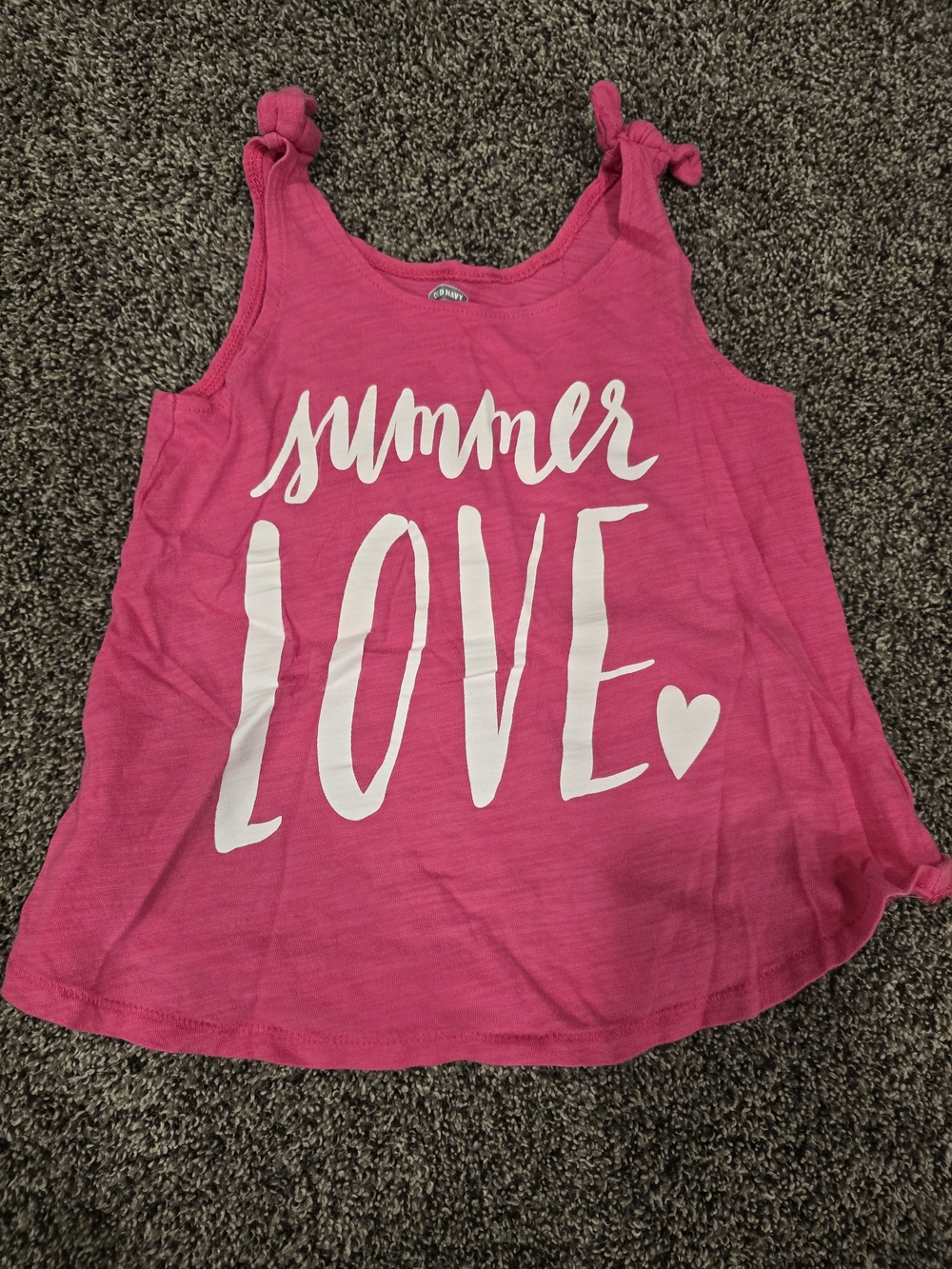 Old Navy Hot Pink Girls Tank Top